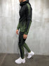 Moomphya Gradient Zipper Men hoodies